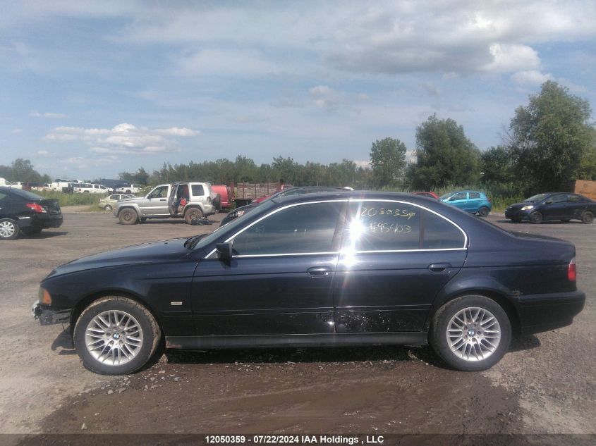 2003 BMW 530 I VIN: WBADT53473CE95403 Lot: 12050359