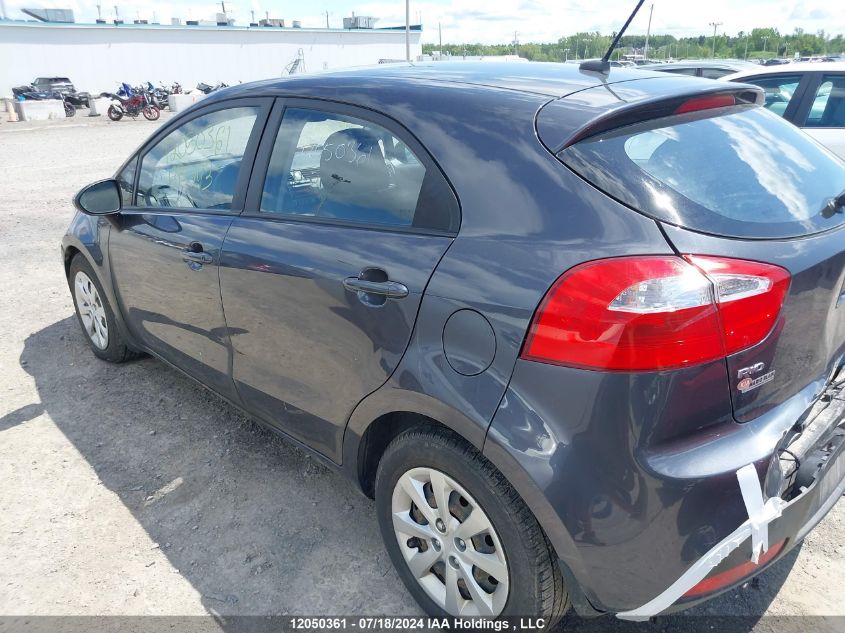 2013 Kia Rio Lx VIN: KNADM5A38D6895443 Lot: 12050361