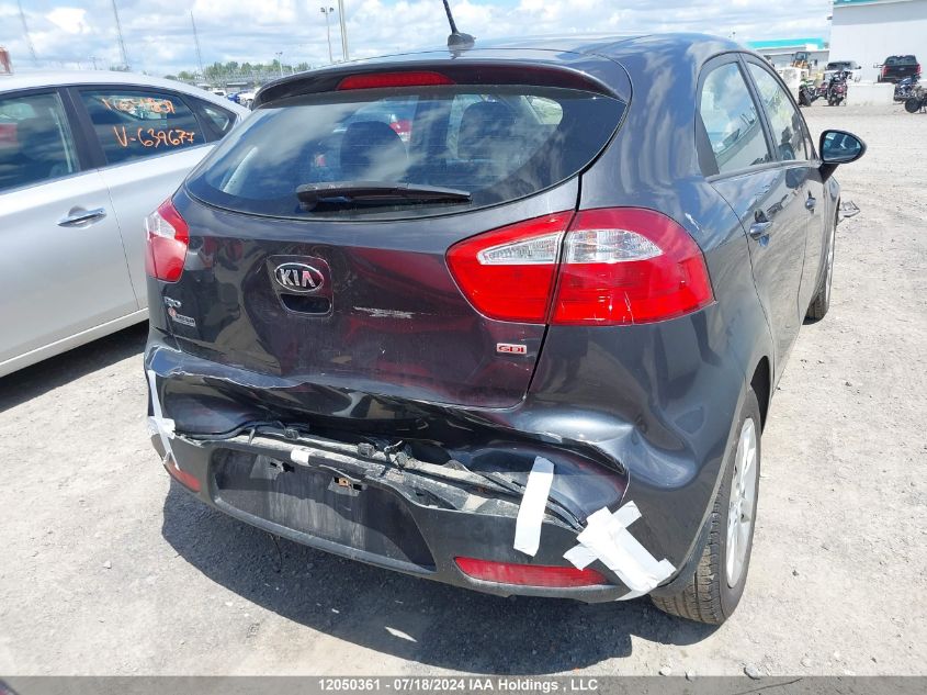 2013 Kia Rio Lx VIN: KNADM5A38D6895443 Lot: 12050361