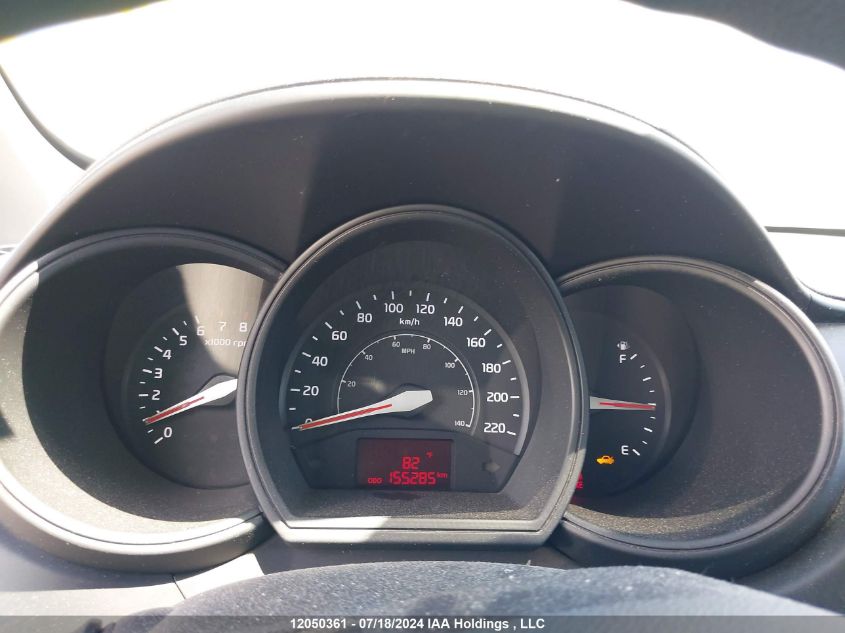 2013 Kia Rio Lx VIN: KNADM5A38D6895443 Lot: 12050361