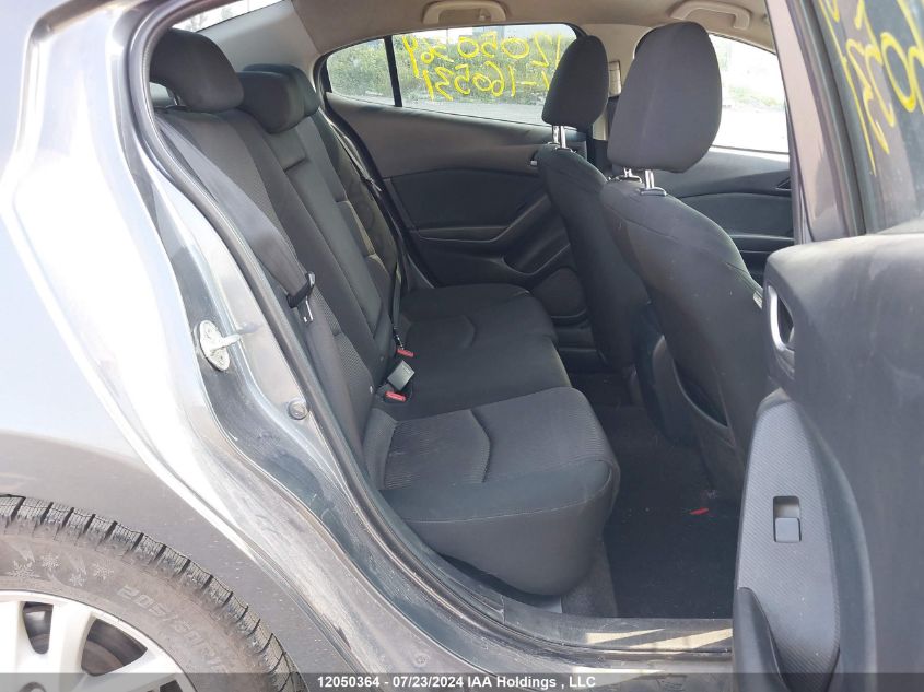 2015 Mazda 3 Touring VIN: 3MZBM1V71FM160531 Lot: 12050364