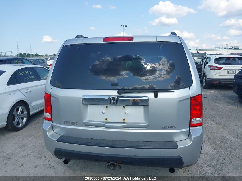 2011 Honda Pilot Lx VIN: 5FNYF4H25BB507043 Lot: 12050365