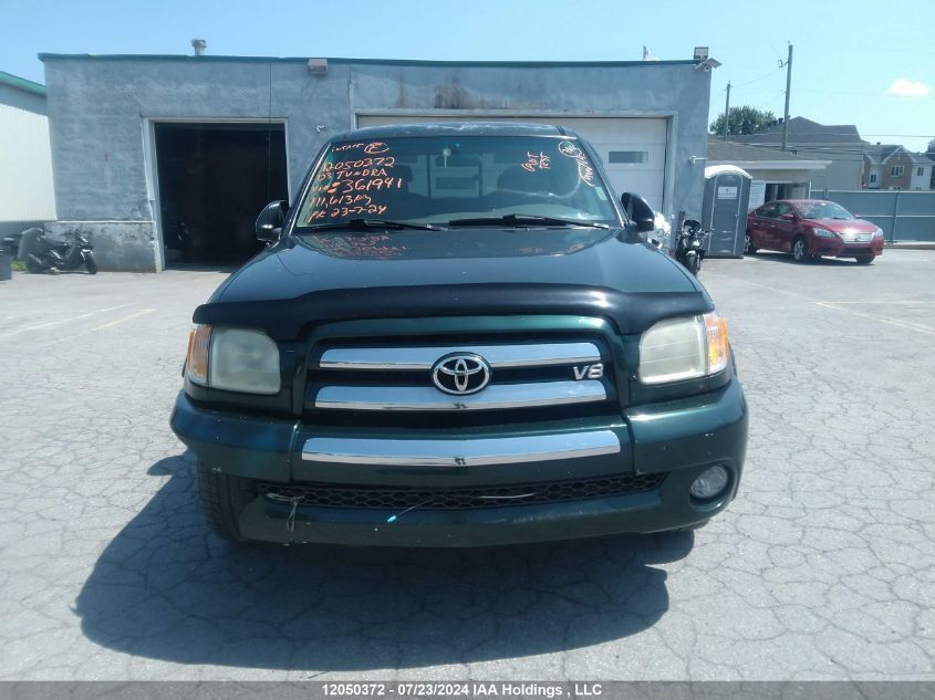 2003 Toyota Tundra VIN: 5TBRT34143S361941 Lot: 12050372