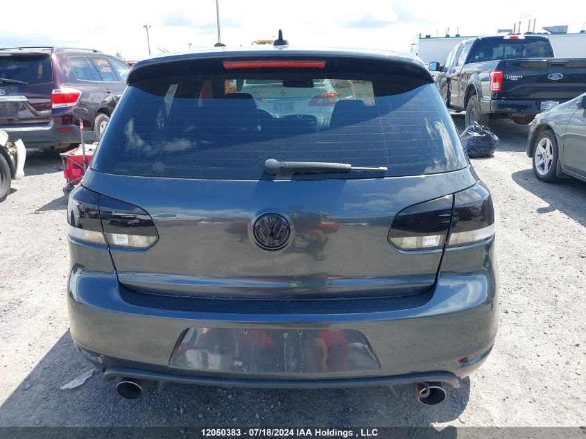 2013 Volkswagen Golf Gti VIN: WVWEV7AJ2DW073896 Lot: 12050383