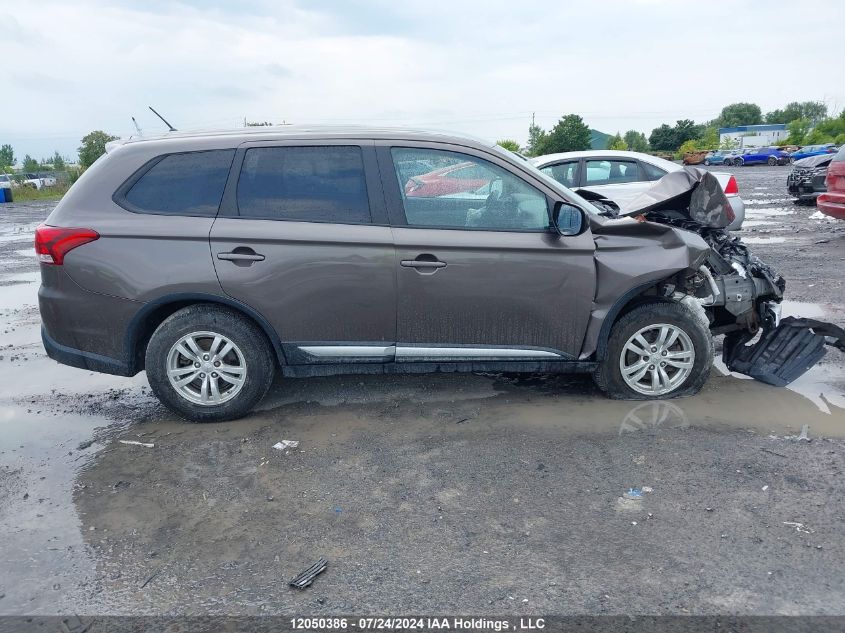 2016 Mitsubishi Outlander VIN: JA4AZ2A37GZ604384 Lot: 12050386