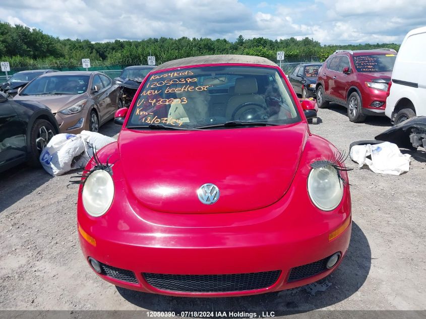 2007 Volkswagen New Beetle VIN: 3VWRF21YX7M420603 Lot: 12050390