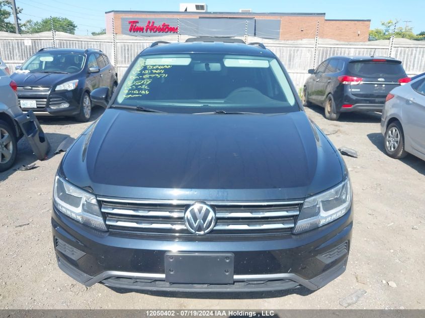 2020 Volkswagen Tiguan VIN: 3VV0B7AX8LM121764 Lot: 12050402