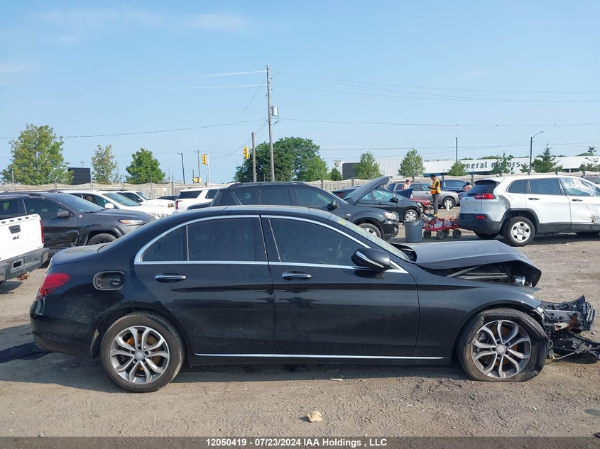 2015 Mercedes-Benz C-Class VIN: 55SWF4KBXFU061220 Lot: 12050419