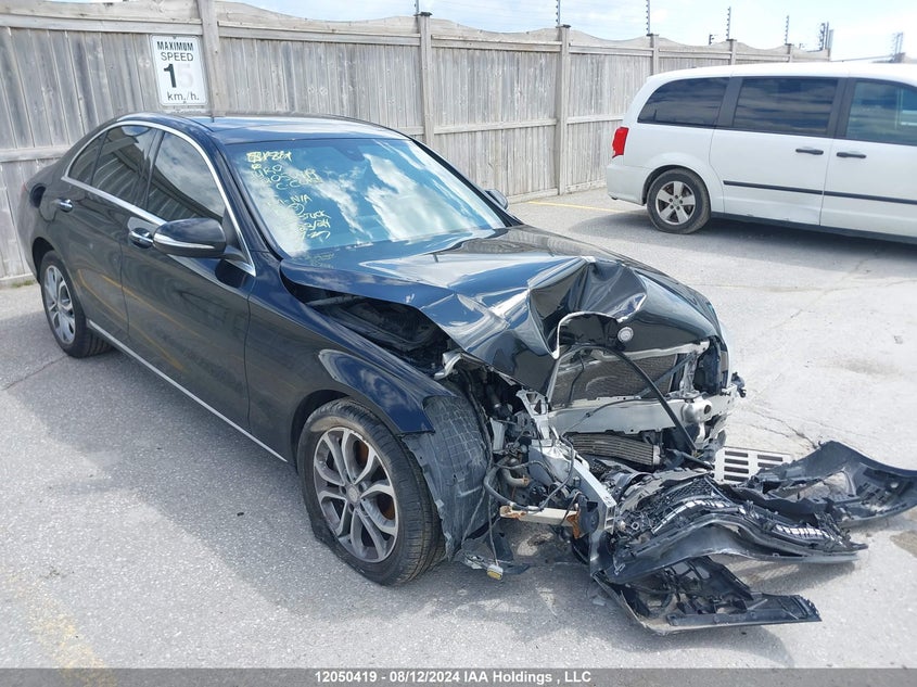 2015 Mercedes-Benz C-Class VIN: 55SWF4KBXFU061220 Lot: 12050419