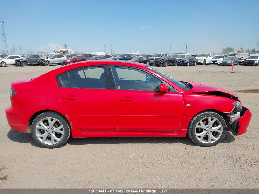 2008 Mazda Mazda3 VIN: JM1BK323081866766 Lot: 12050441