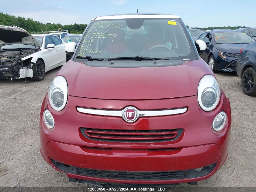 2014 Fiat 500L Sport VIN: ZFBCFABH9EZ000573 Lot: 12050450