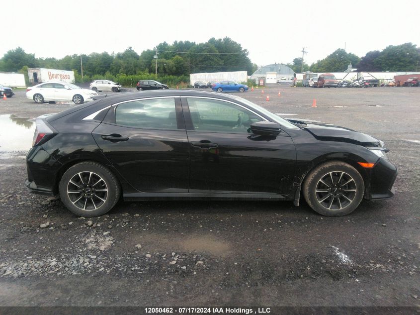 2018 Honda Civic Hatchback VIN: SHHFK7H20JU302277 Lot: 12050462