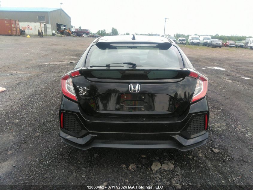 2018 Honda Civic Hatchback VIN: SHHFK7H20JU302277 Lot: 12050462
