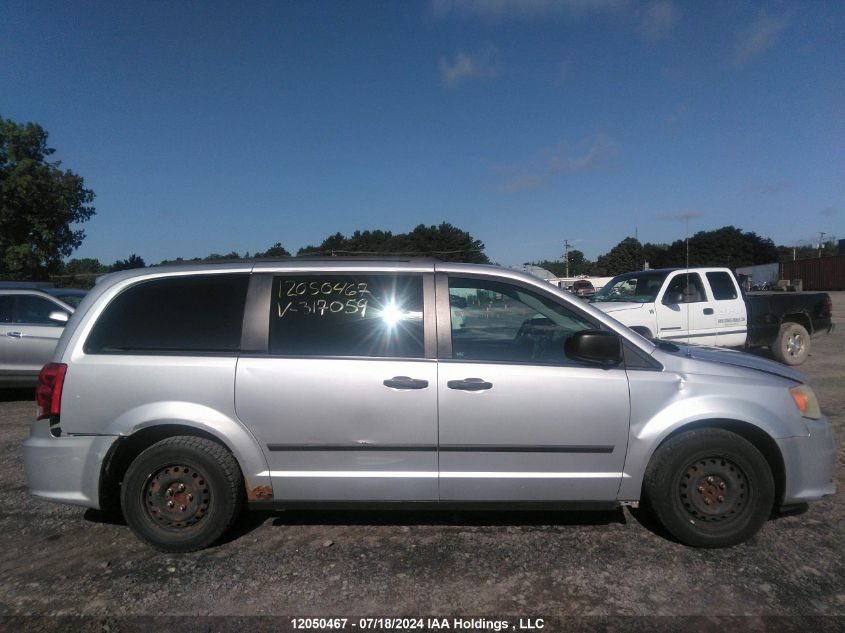 2012 Dodge Grand Caravan VIN: 2C4RDGBG4CR317059 Lot: 12050467