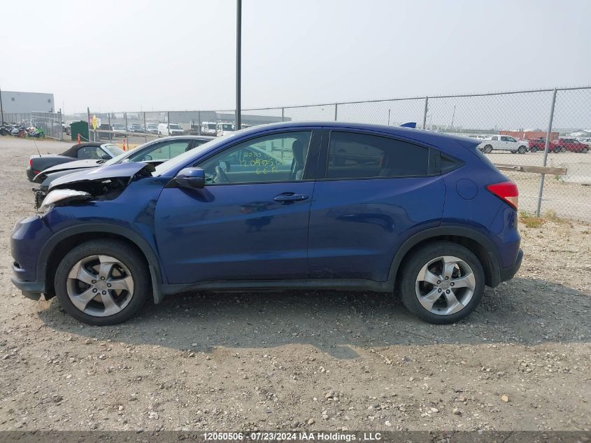 2016 Honda Hr-V VIN: 3CZRU6H5XGM109422 Lot: 12050506