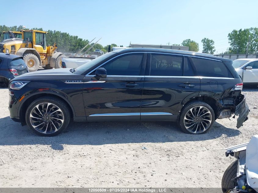 2022 Lincoln Aviator Reserve VIN: 5LM5J7XC3NGL16284 Lot: 12050509