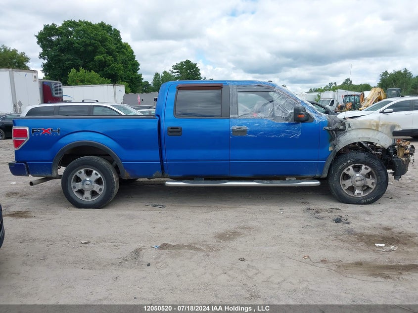 2009 Ford F150 Supercrew VIN: 1FTPW14V79FA82568 Lot: 12050520