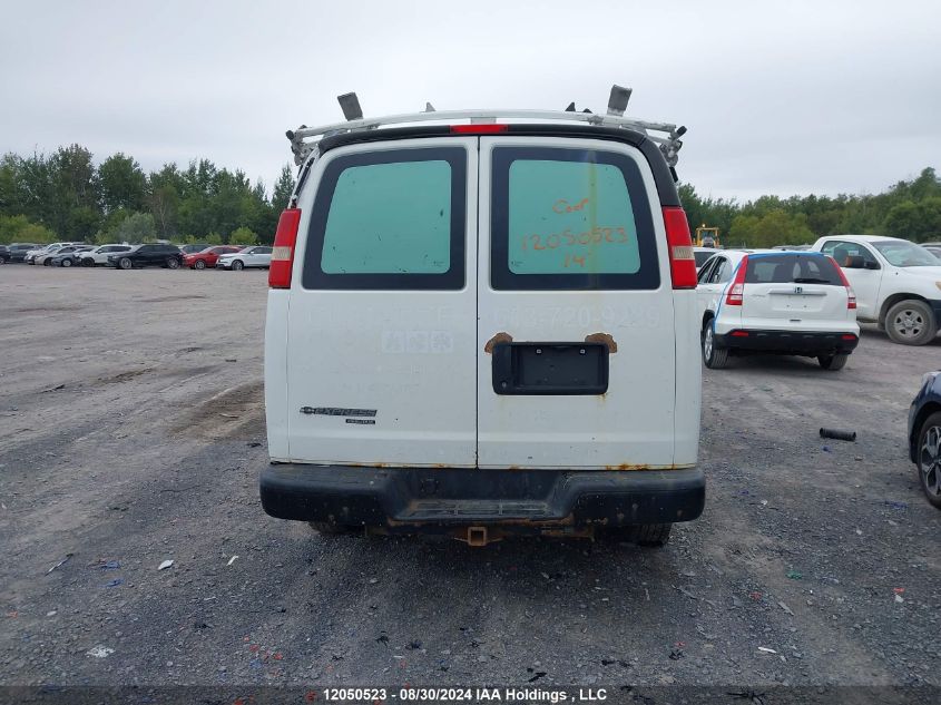 2014 Chevrolet Express VIN: 1GCWGFCA4E1197298 Lot: 12050523