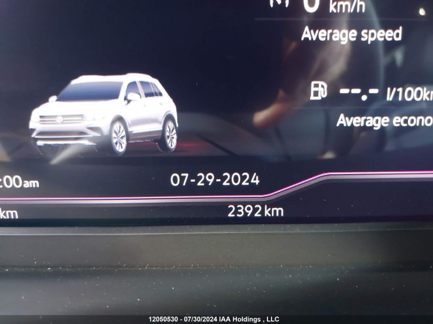 2024 Volkswagen Tiguan VIN: 3VV8B7AX5RM063902 Lot: 12050530