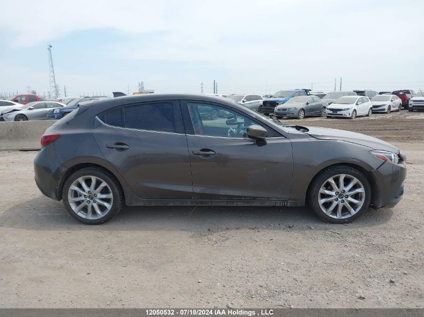 2014 Mazda Mazda3 VIN: JM1BM1M32E1198489 Lot: 12050532