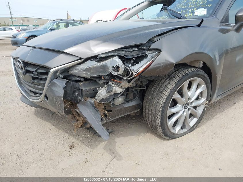 2014 Mazda Mazda3 VIN: JM1BM1M32E1198489 Lot: 12050532