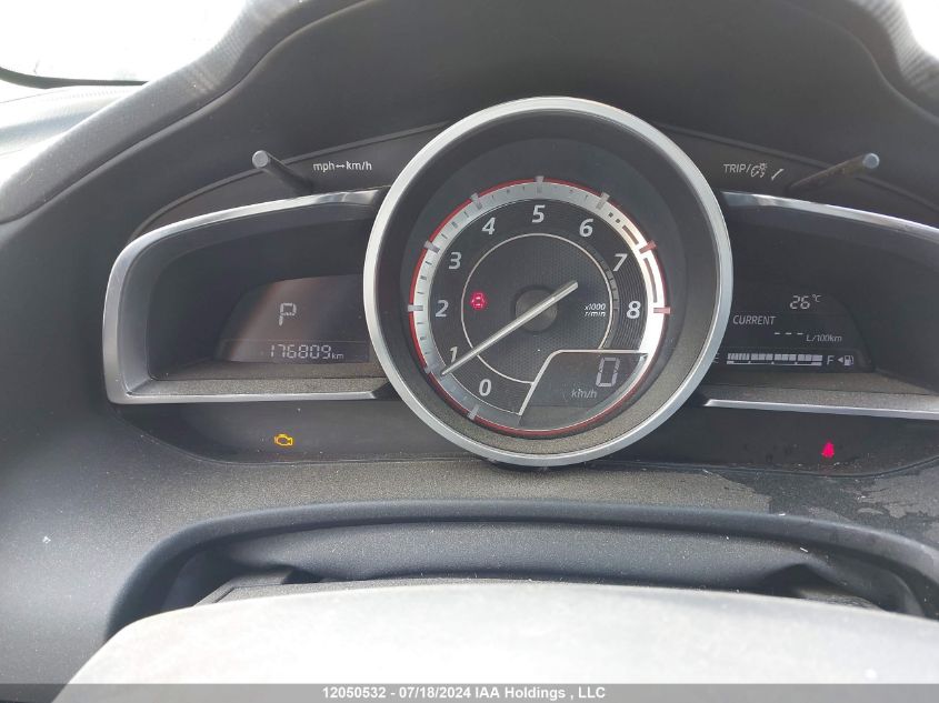 2014 Mazda Mazda3 VIN: JM1BM1M32E1198489 Lot: 12050532