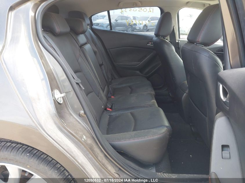 2014 Mazda Mazda3 VIN: JM1BM1M32E1198489 Lot: 12050532