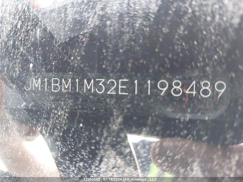 2014 Mazda Mazda3 VIN: JM1BM1M32E1198489 Lot: 12050532