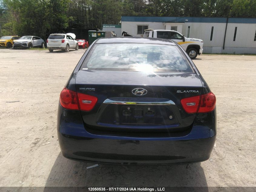 2010 Hyundai Elantra Gl VIN: KMHDU4BDXAU956752 Lot: 12050535