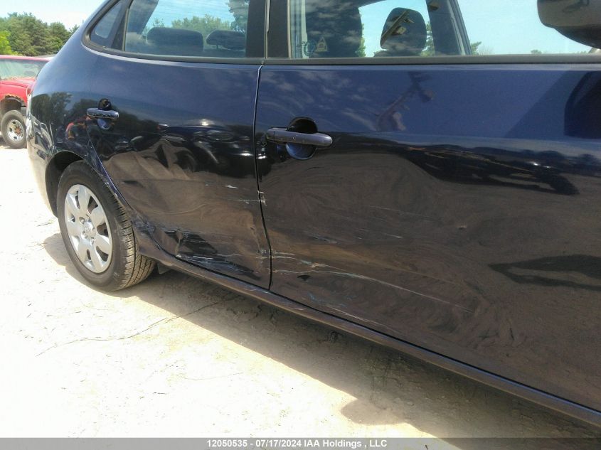 2010 Hyundai Elantra Gl VIN: KMHDU4BDXAU956752 Lot: 12050535