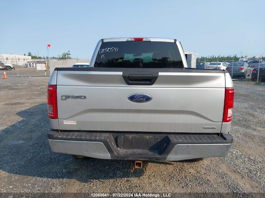 2015 Ford F150 Supercrew VIN: 1FTEW1E81FFB10182 Lot: 12050541