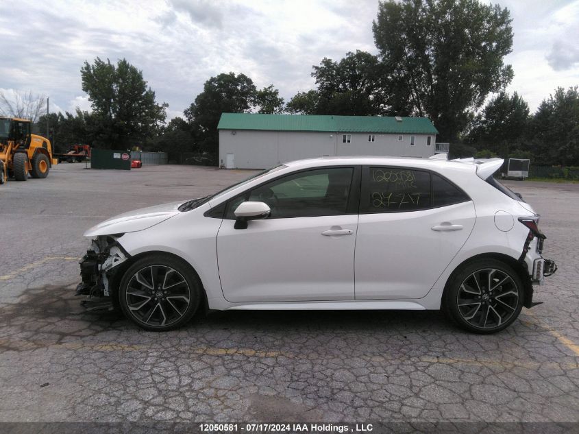 2019 Toyota Corolla Se/Xse VIN: JTNK4RBE2K3046131 Lot: 12050581