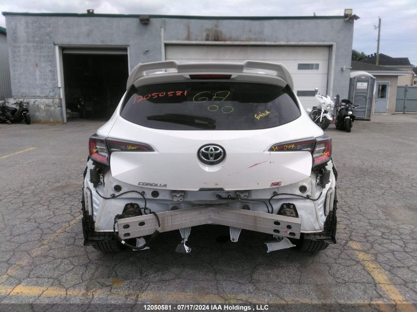 2019 Toyota Corolla Se/Xse VIN: JTNK4RBE2K3046131 Lot: 12050581