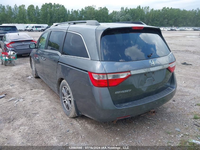 2011 Honda Odyssey Ex VIN: 5FNRL5H4XBB503669 Lot: 12050595