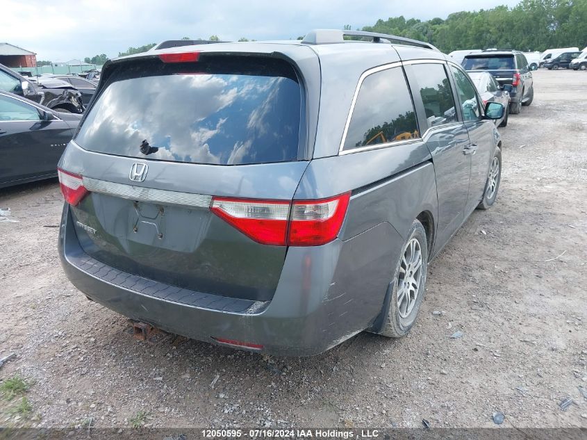 2011 Honda Odyssey Ex VIN: 5FNRL5H4XBB503669 Lot: 12050595