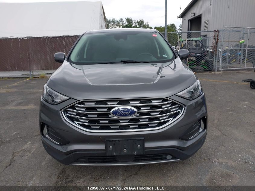 2022 Ford Edge Sel VIN: 2FMPK4J95NBA75968 Lot: 12050597