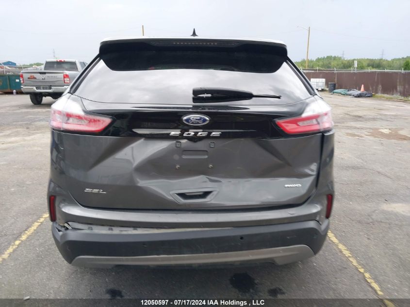 2022 Ford Edge Sel VIN: 2FMPK4J95NBA75968 Lot: 12050597