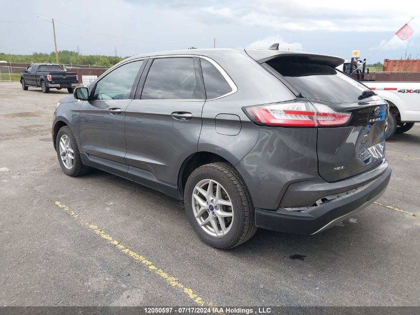 2022 Ford Edge Sel VIN: 2FMPK4J95NBA75968 Lot: 12050597