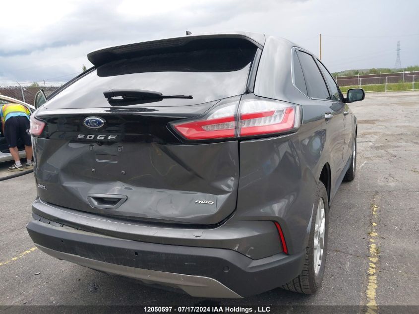 2022 Ford Edge Sel VIN: 2FMPK4J95NBA75968 Lot: 12050597
