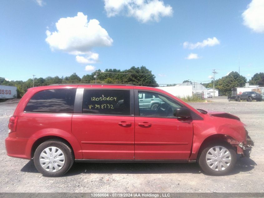 2013 Dodge Grand Caravan Se/Sxt VIN: 2C4RDGBG3DR798732 Lot: 12050604