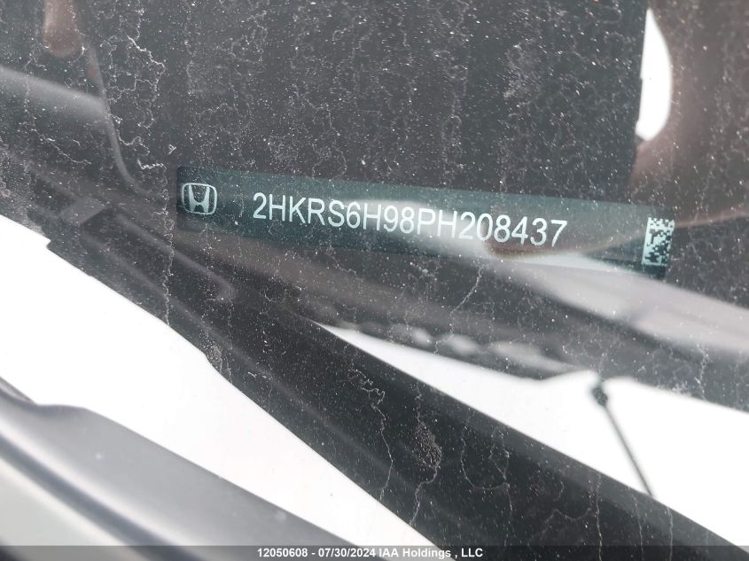 2023 Honda Cr-V Hybrid VIN: 2HKRS6H98PH208437 Lot: 12050608