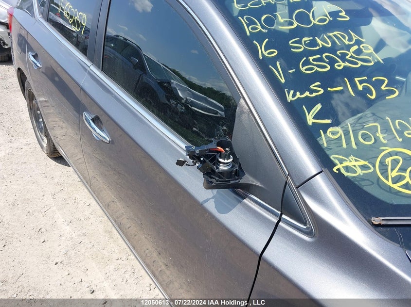 2016 Nissan Sentra S/Sv/Sr/Sl VIN: 3N1AB7AP0GL652359 Lot: 12050613