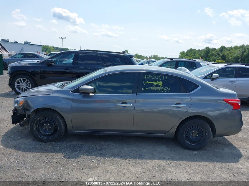 2016 Nissan Sentra S/Sv/Sr/Sl VIN: 3N1AB7AP0GL652359 Lot: 12050613