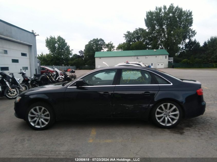 2014 Audi A4 VIN: WAUBFCFL1EN025037 Lot: 12050618