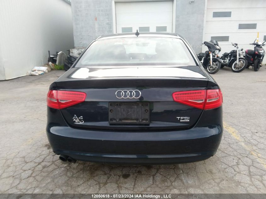 2014 Audi A4 VIN: WAUBFCFL1EN025037 Lot: 12050618
