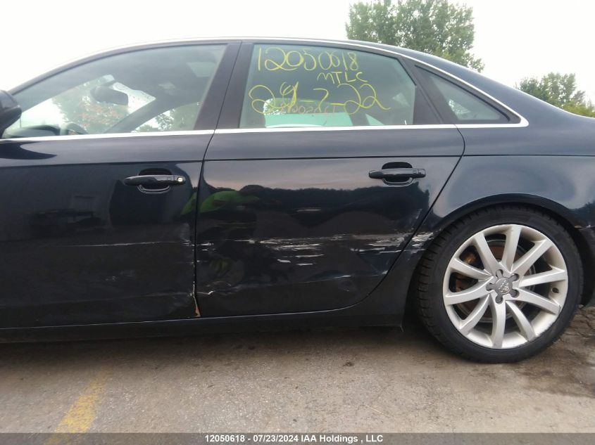 2014 Audi A4 VIN: WAUBFCFL1EN025037 Lot: 12050618