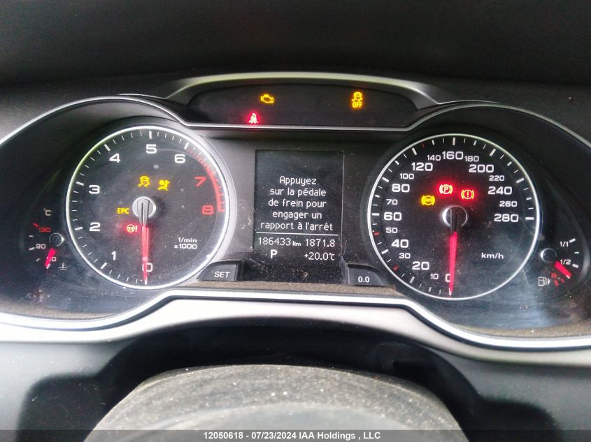 2014 Audi A4 VIN: WAUBFCFL1EN025037 Lot: 12050618