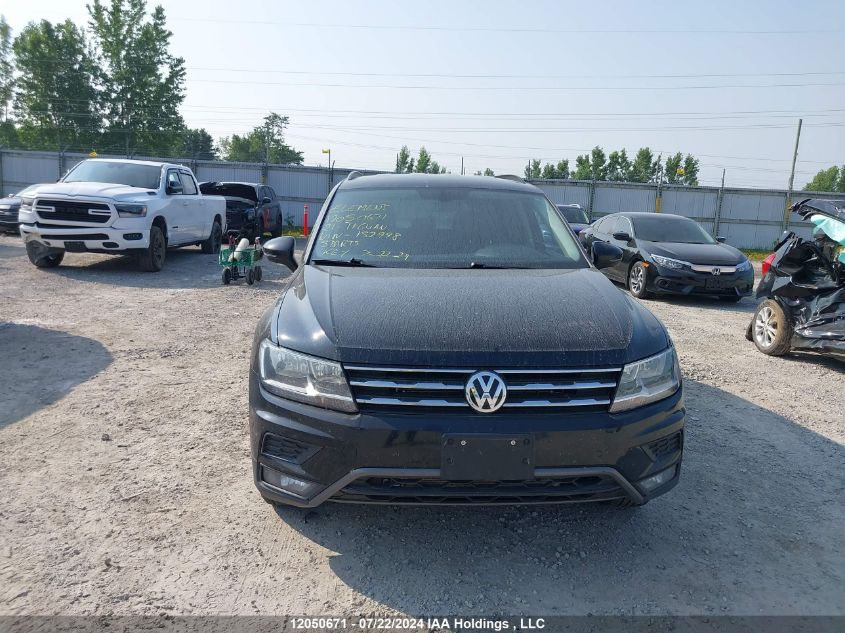 2021 Volkswagen Tiguan Se/Se R-Line Black/Sel VIN: 3VV2B7AX9MM152998 Lot: 12050671