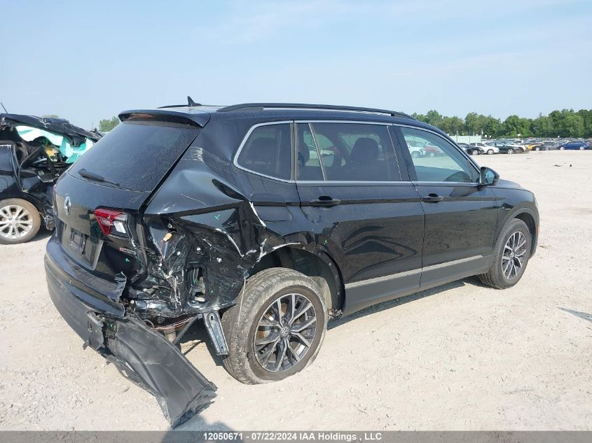 2021 Volkswagen Tiguan Se/Se R-Line Black/Sel VIN: 3VV2B7AX9MM152998 Lot: 12050671