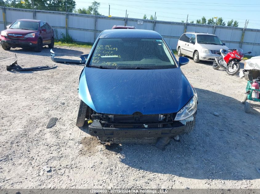 2017 Volkswagen Golf VIN: 3VW117AU3HM035956 Lot: 12050693